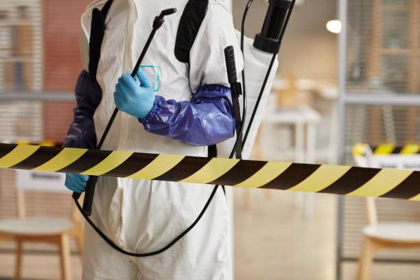 Professional Biohazard technician working in Baldwin, NY